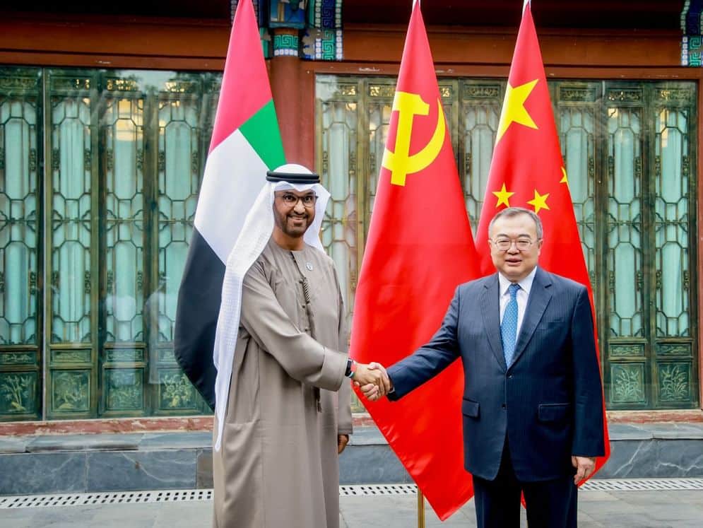 UAE and China Explore Strategic Cooperation in Energy, Renewables, and Infrastructur