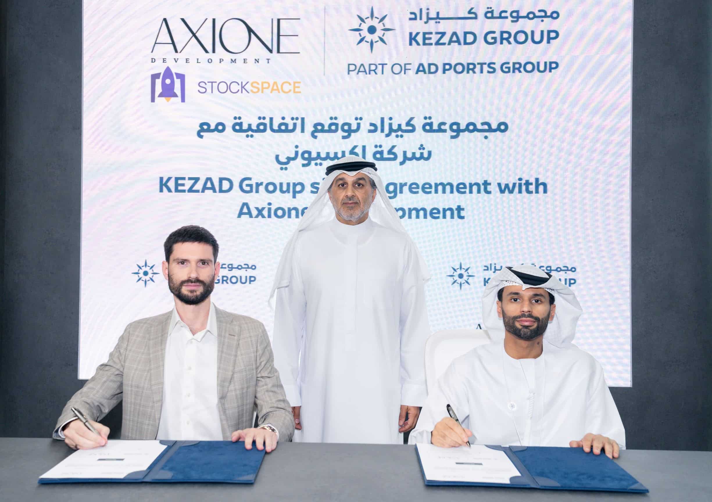 KEZAD, StockSpace, and Axione to Establish AED 50 Million Logistics Warehouse