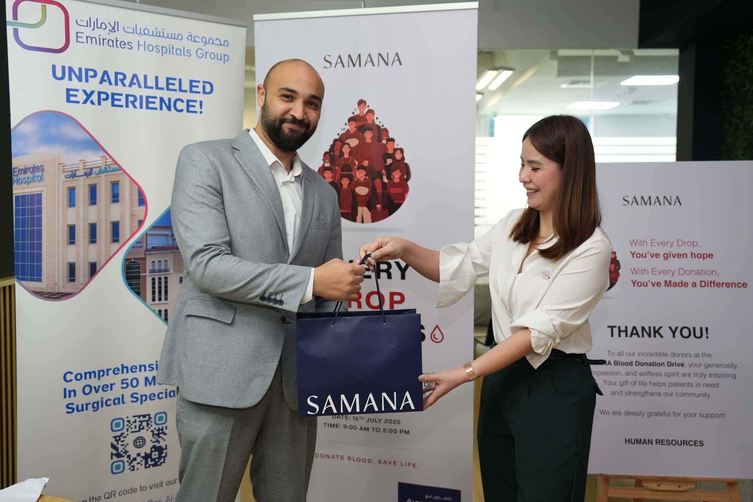 Samana Developers Champions Community Health with Successful Blood Donation Drive
