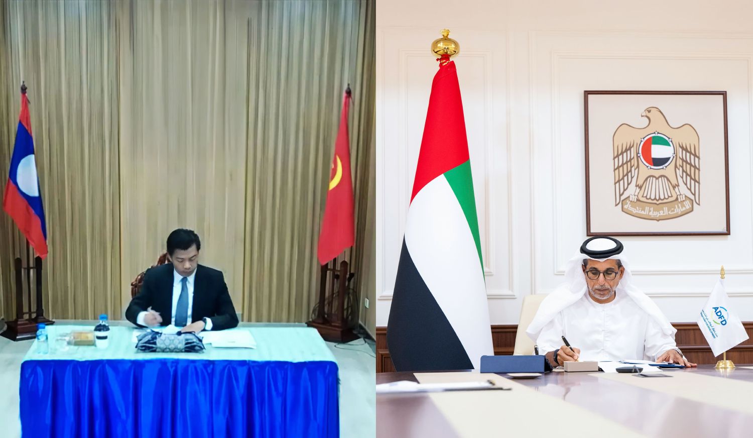 ADFD signs first financing agreement with Laos for AED73.5 million road project