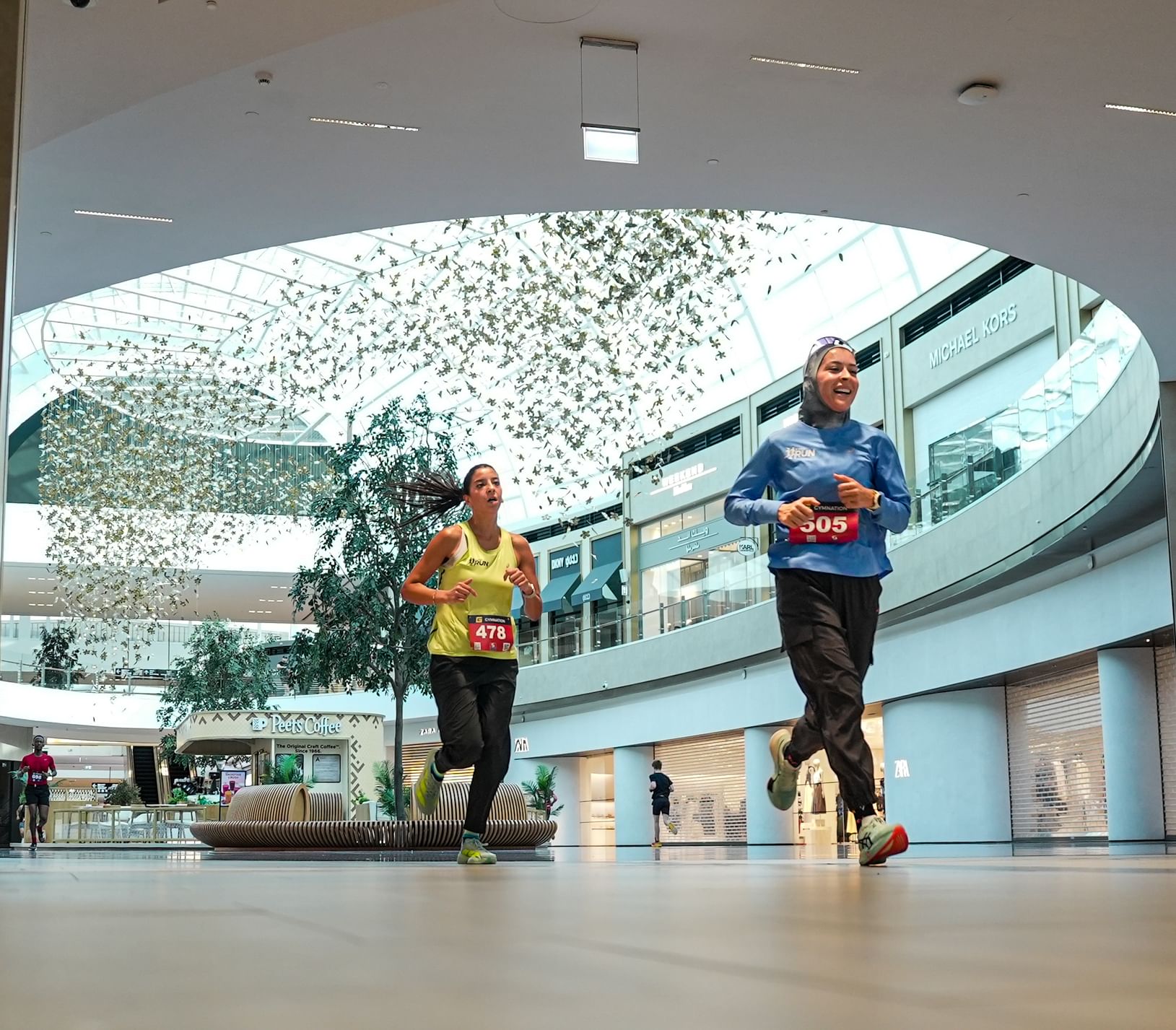 Dubai Sports Council Marks Emirati Women’s Day with ‘Dubai Mallathon’ Event