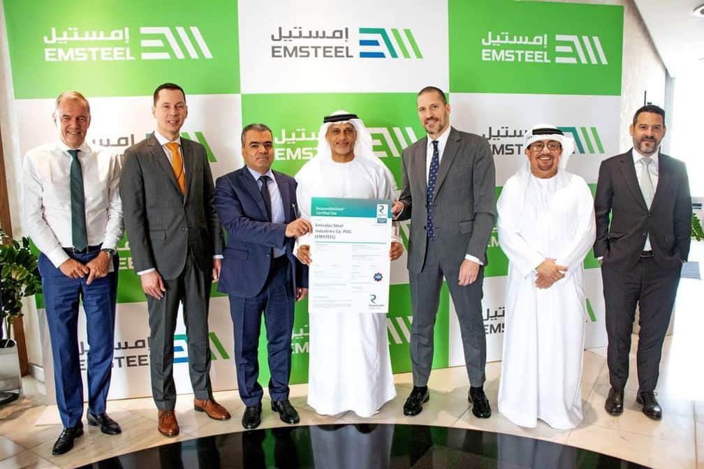 EMSTEEL becomes first company in MENA to earn global ResponsibleSteel™ certification
