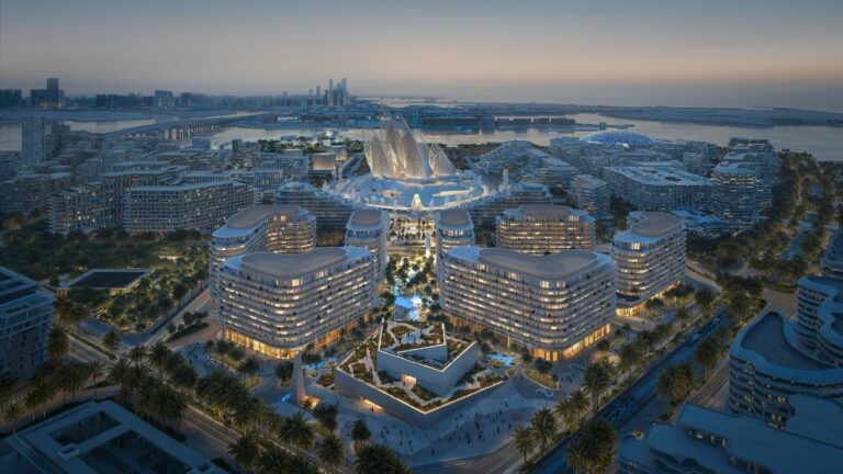 The Row Saadiyat offers residents a front-row vantage point over the UAE’s celebrated cultural institutions