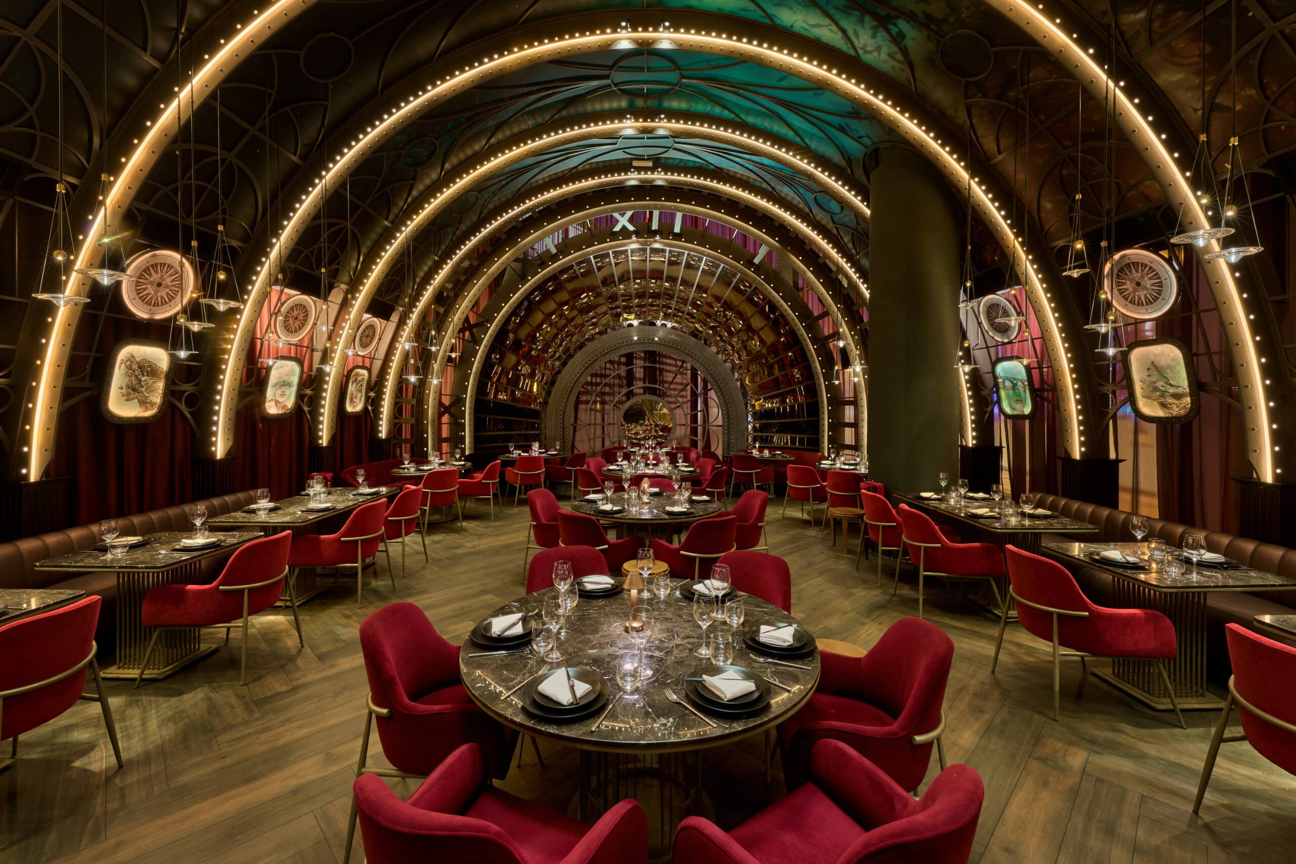 Step aboard Flight 2026 and enter Amelia’s retro-futuristic, steampunk-inspired universe