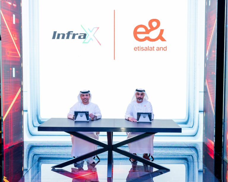 Eng. Marwan Bin Haidar, Vice Chairman – Digital & Group CEO of Digital DEWA, and Masood M. Sharif Mahmood, Chief Executive Officer, e& UAE of e&