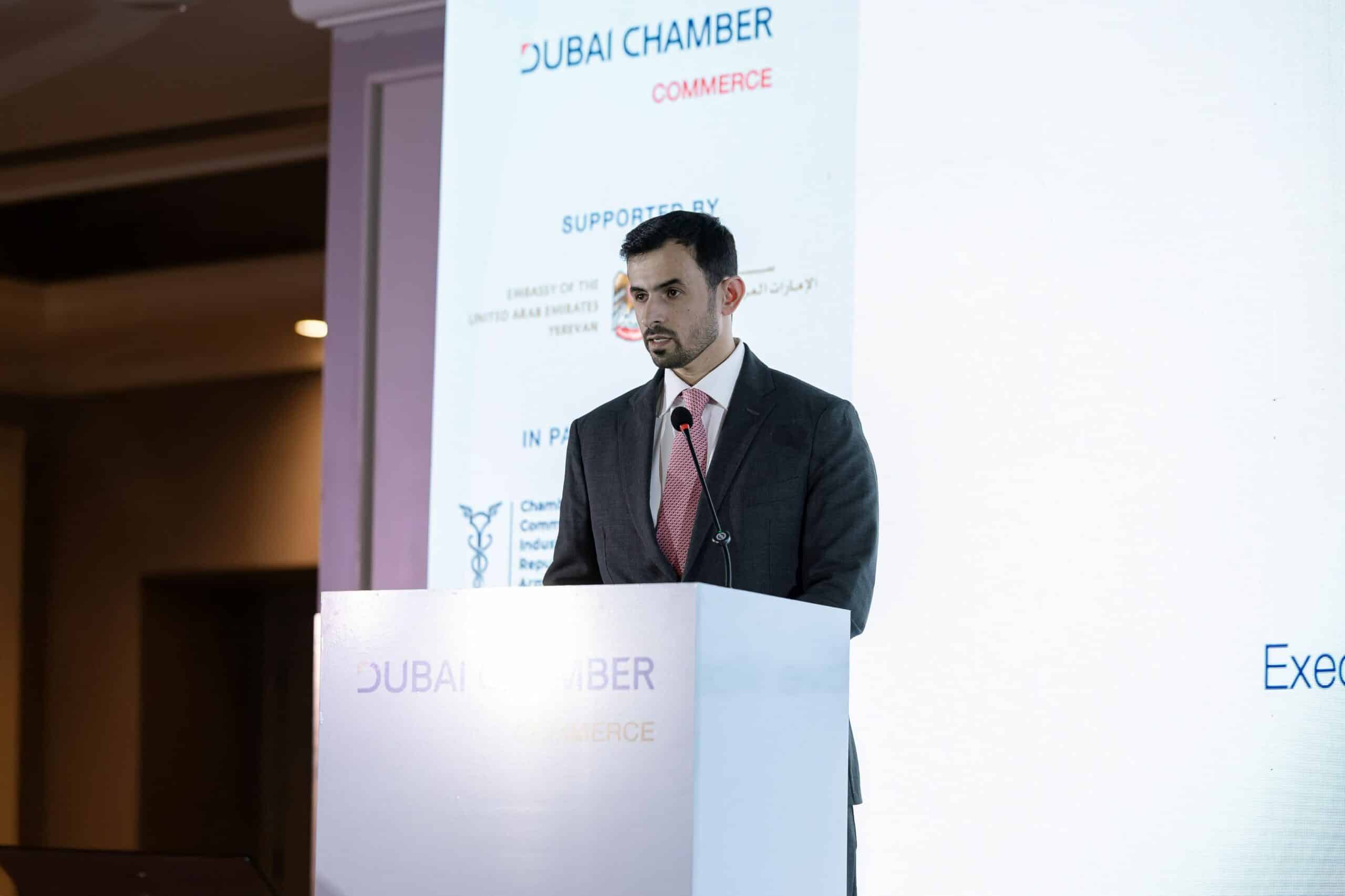 Salem Al Shamsi, Executive Vice President of International Relations at Dubai Chambers