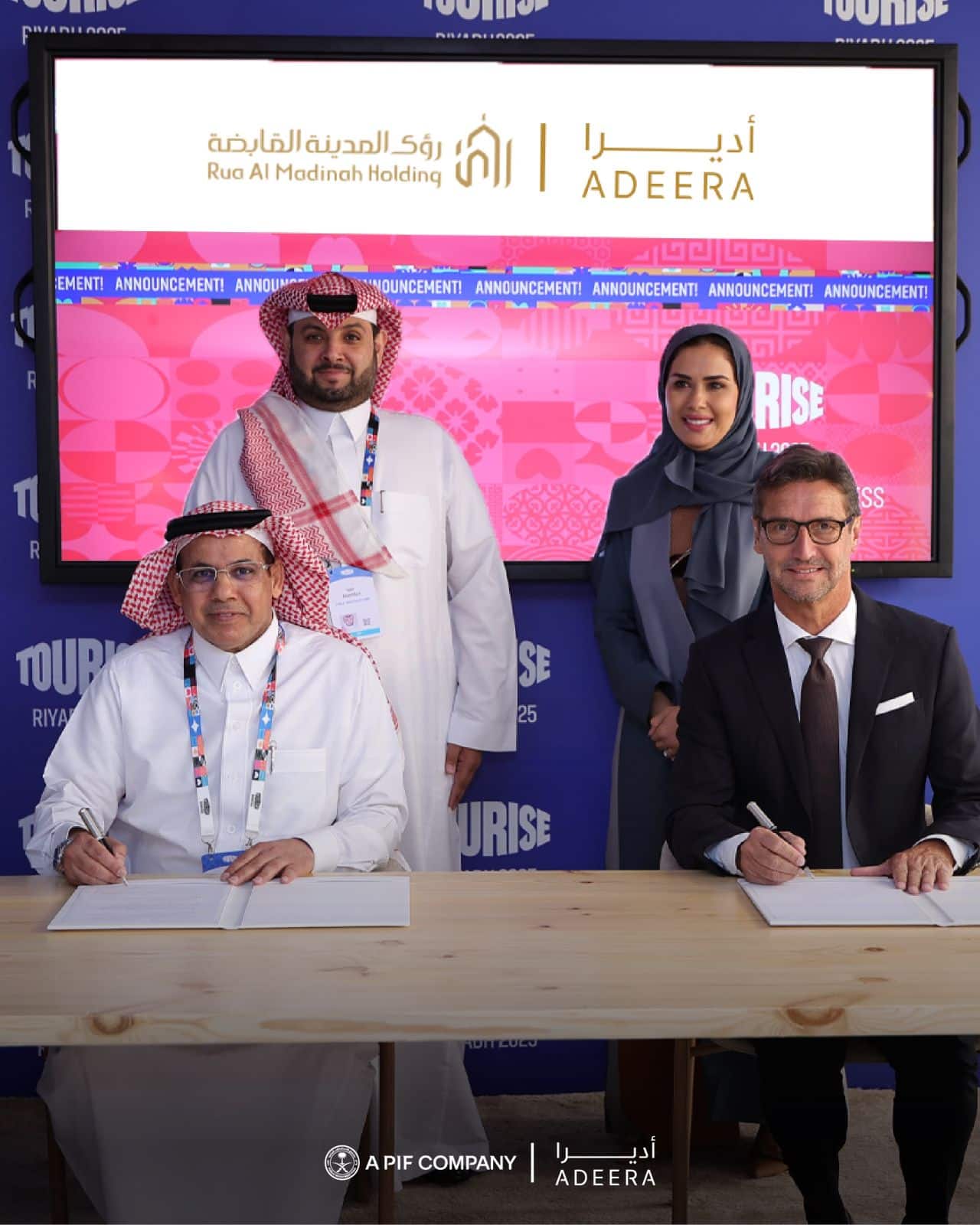 The signing comes as part of the company’s ongoing efforts to strengthen the hospitality sector and empower national brands within its large-scale development project