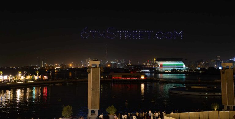6thStreet.com lit up the skies above Dubai Festival City Mall