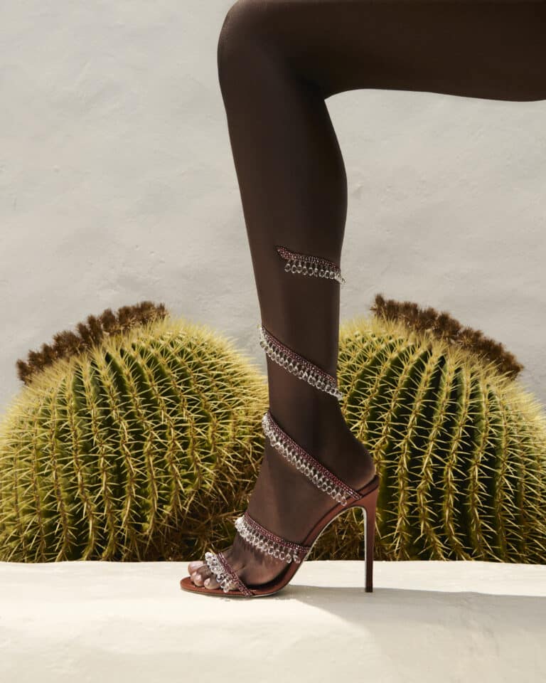 Rene Caovilla reimagines winter luxury through an earth-inspired lens