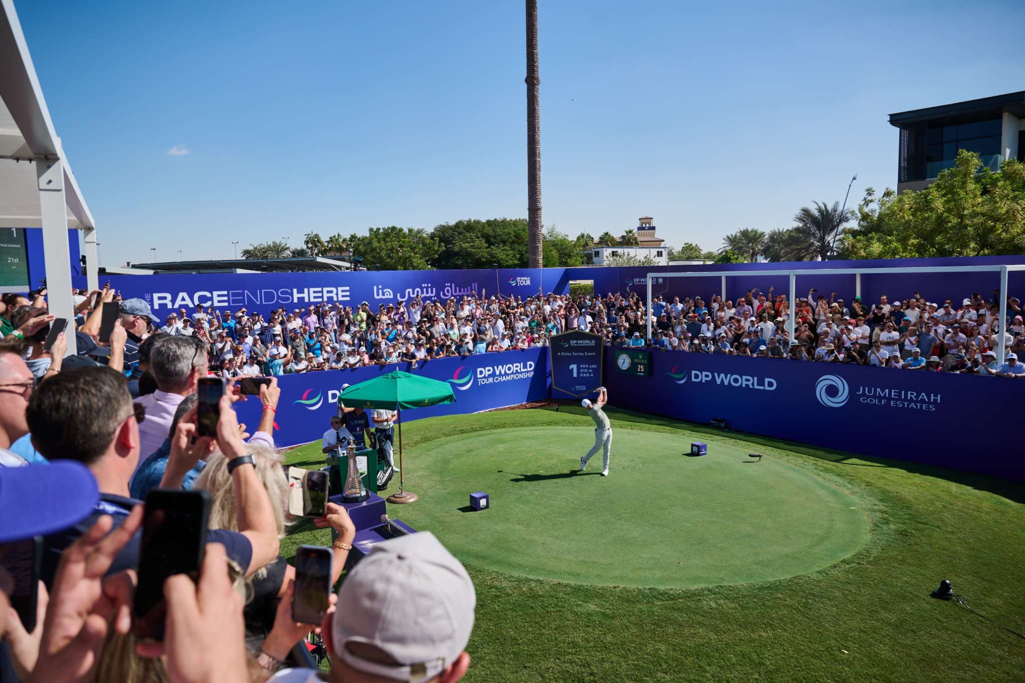 The award recognised Al Laith’s transformation of on-site mobility at the DP World Tour Championship