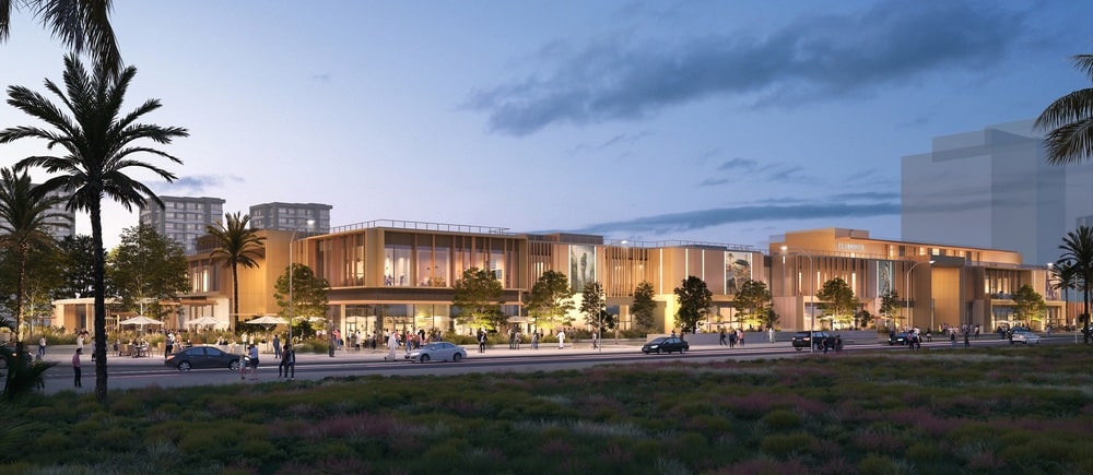 The development will feature 60 retail units, two anchor stores, and a premium food hall