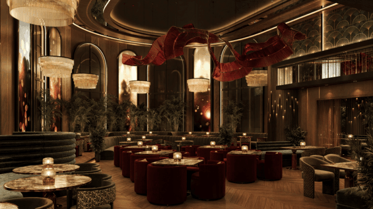 ZEA offers a sophisticated yet welcoming layout designed for both intimate dining and vibrant late-night experiences