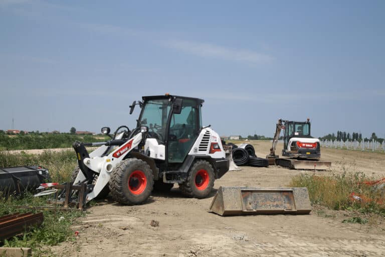 The project represents an innovative agrivoltaic system mode