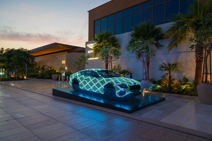 Bentley has used AI to reinterpret the brand’s journey of creation