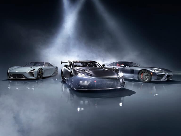 The three unveiled models are being positioned as TMC's flagship sports cars