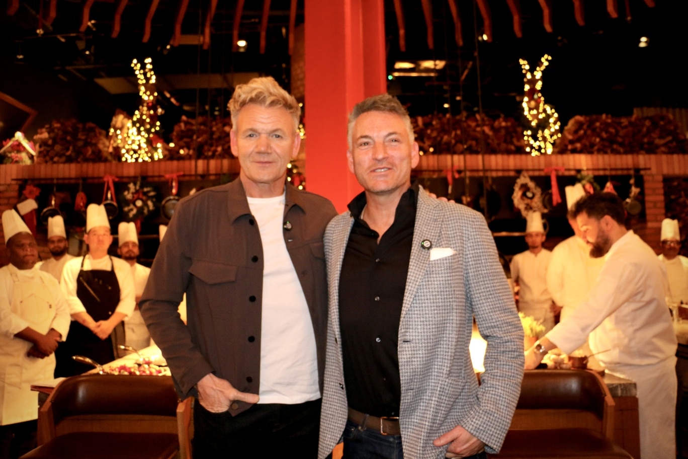 Gordon Ramsay and Danny Winer