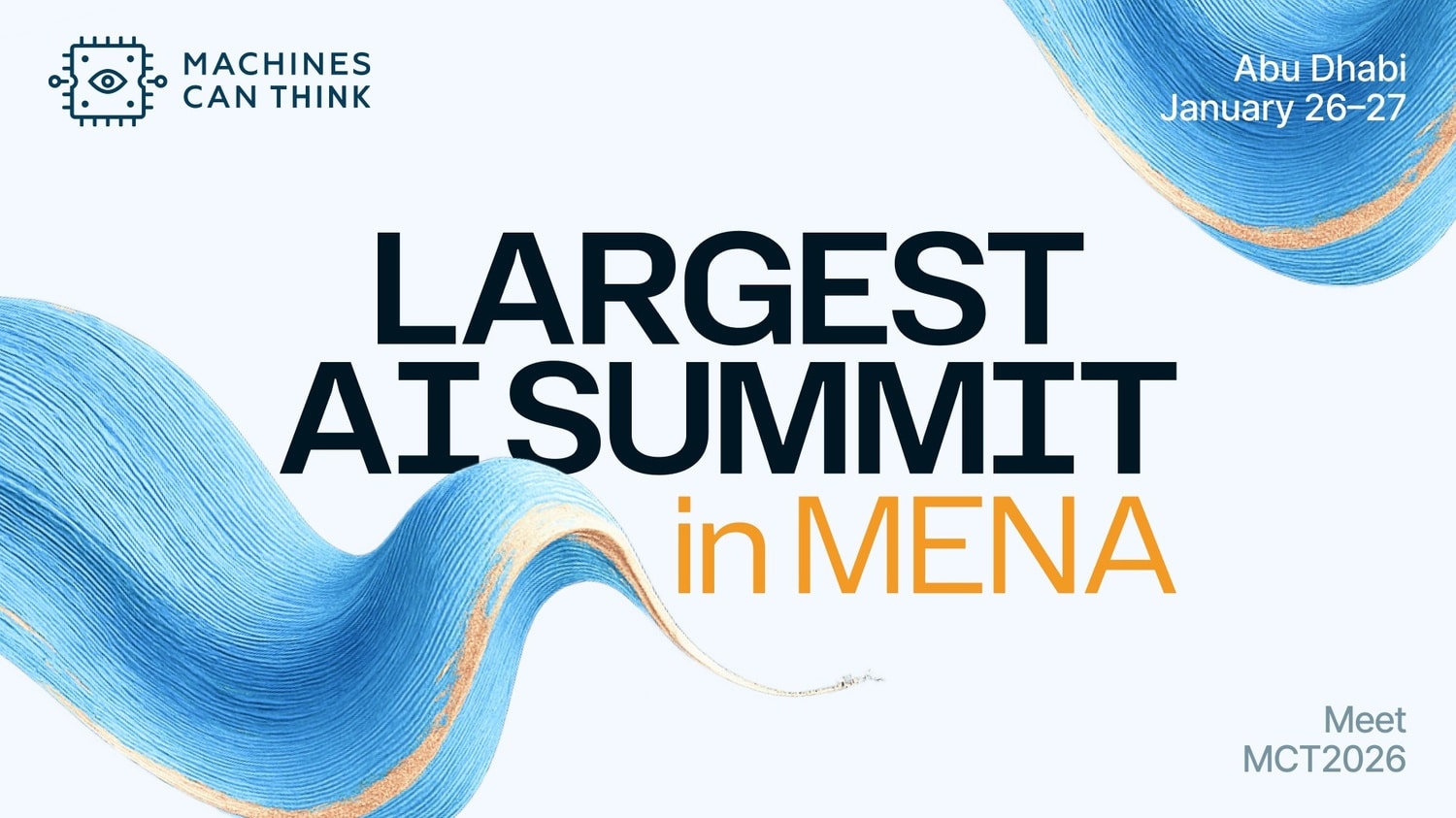 Global AI Leaders to Converge in Abu Dhabi for Machines Can Think 2026