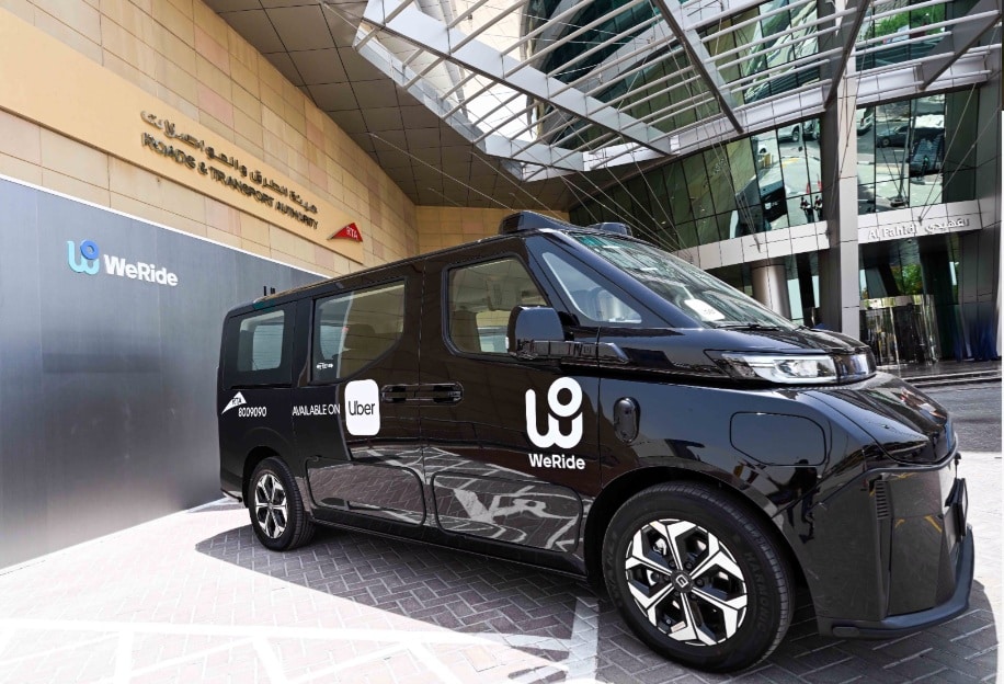 RTA Launches Pilot Autonomous Robotaxi Service in Collaboration with WeRide and Uber