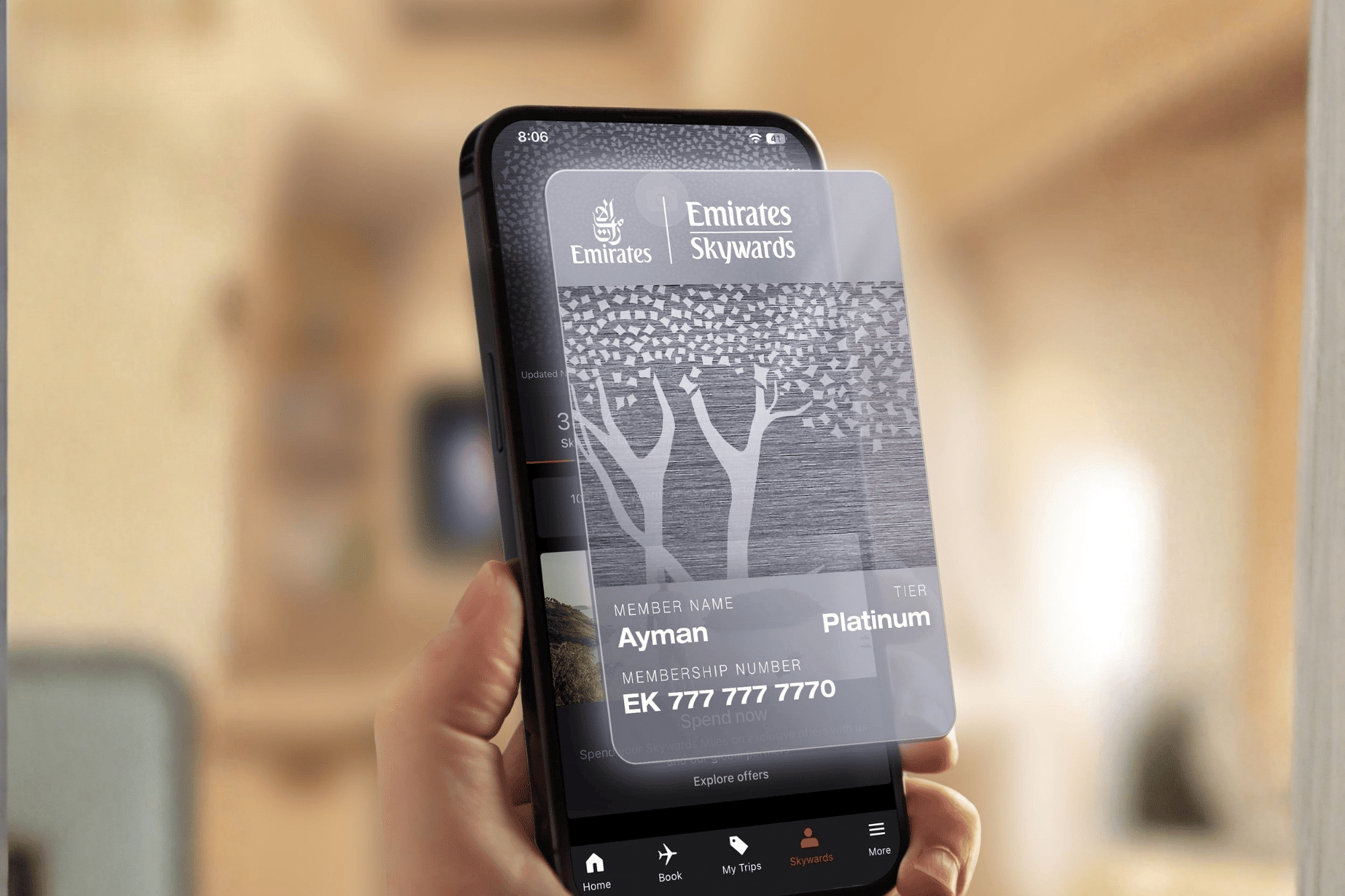 Emirates Skywards Platinum Memberships to be Auctioned for Charity