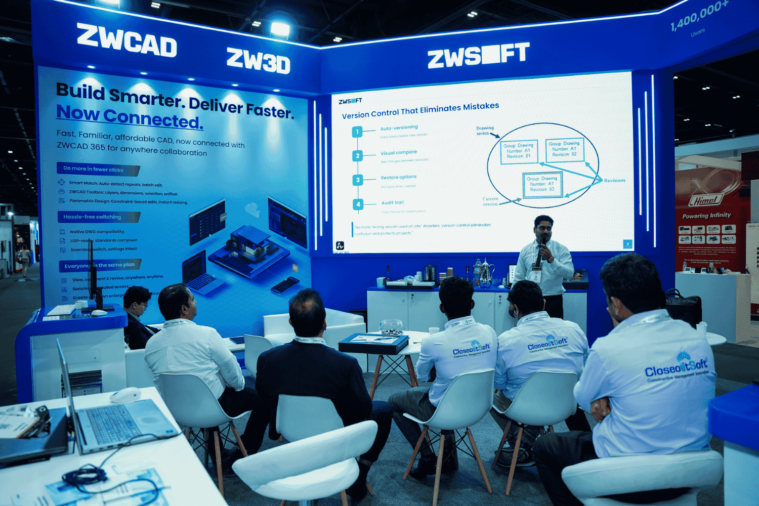 With the launch of ZWCAD 365 at Big 5 Dubai, ZWSOFT is strengthening its position in the region