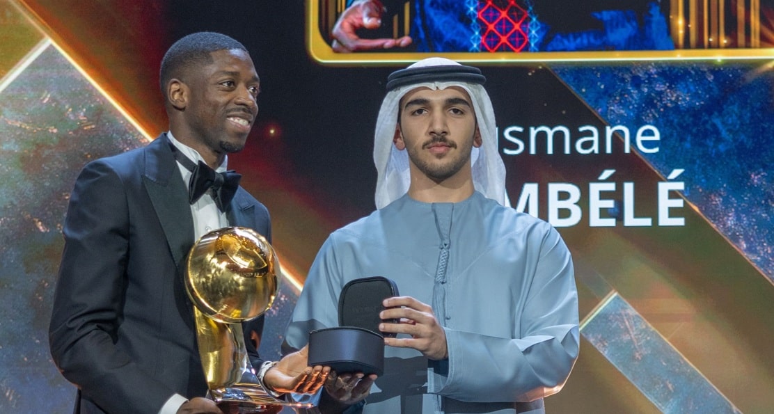 Mohammed bin Rashid bin Mohammed bin Rashid attends 16th GLOBE SOCCER Awards