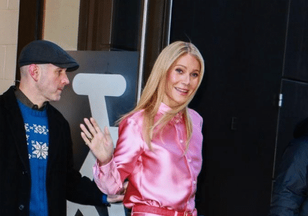 Gwyneth Paltrow Brings Calvin Klein Spring 2026 Runway to NYC Streets. MEGA - Getty Images