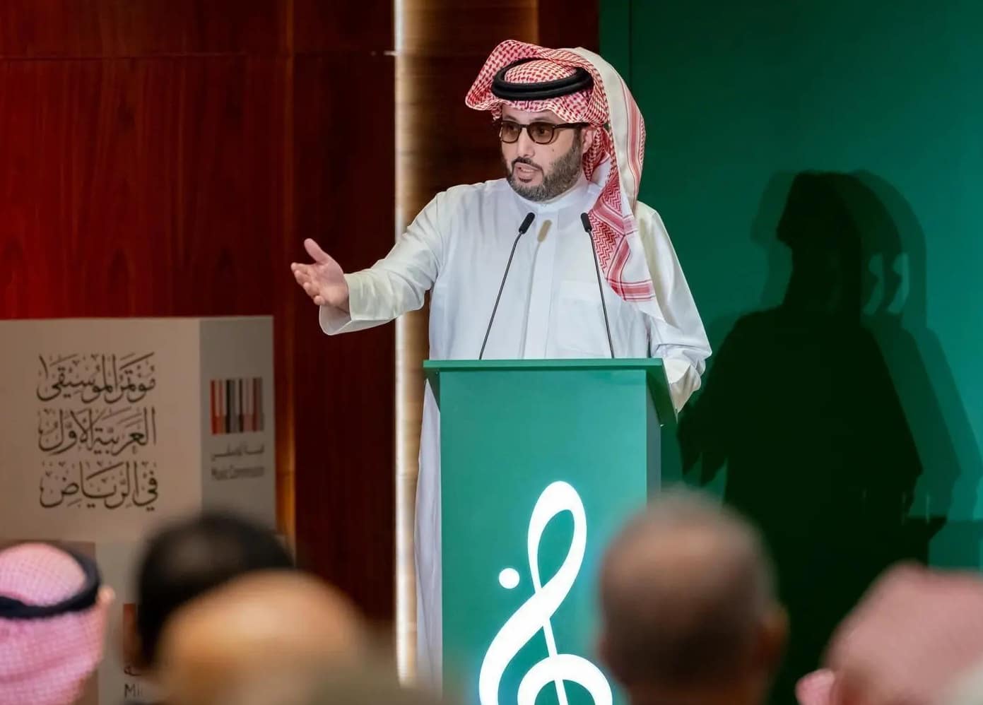 Turki Alalshikh Chairs Arabian Music Conference in Riyadh