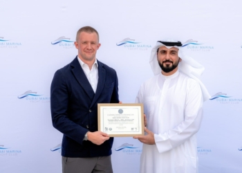 Nicolas Belleton of Emaar Hospitality Group & Yousif Saeed Lootah, CEO of Lootah Biofuels