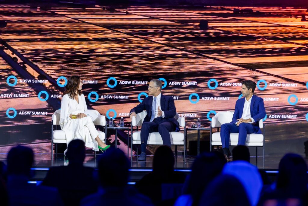 H.E. Badr Jafar, UAE Special Envoy for Business and Philanthropy, joined actor, filmmaker, environmental activist, and UN Goodwill Ambassador Adrian Grenier