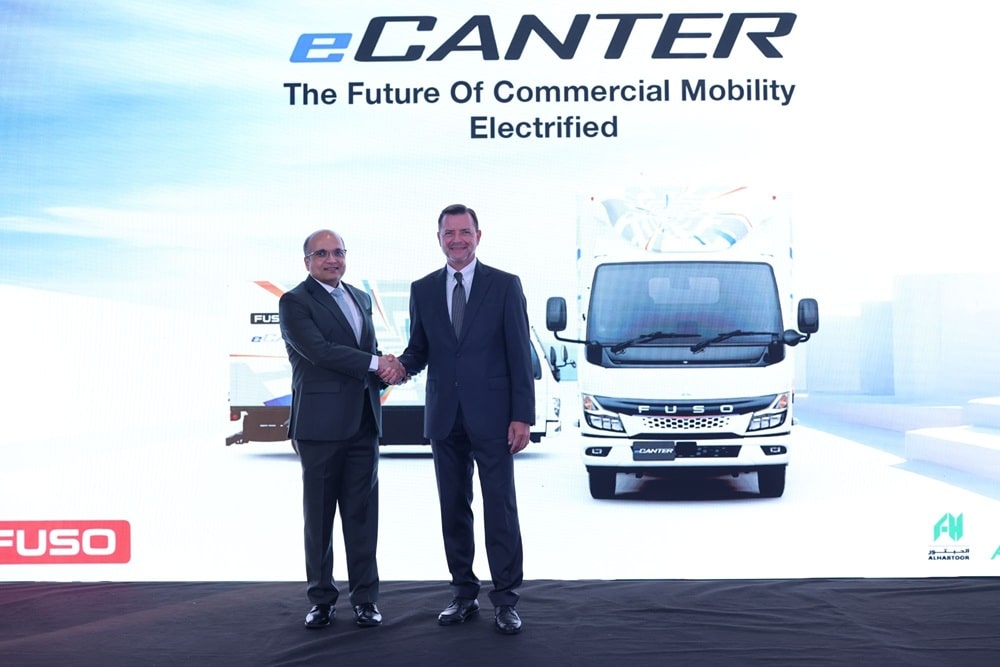 The new eCanter is designed for applications such as city logistics, municipal services, and last-mile delivery