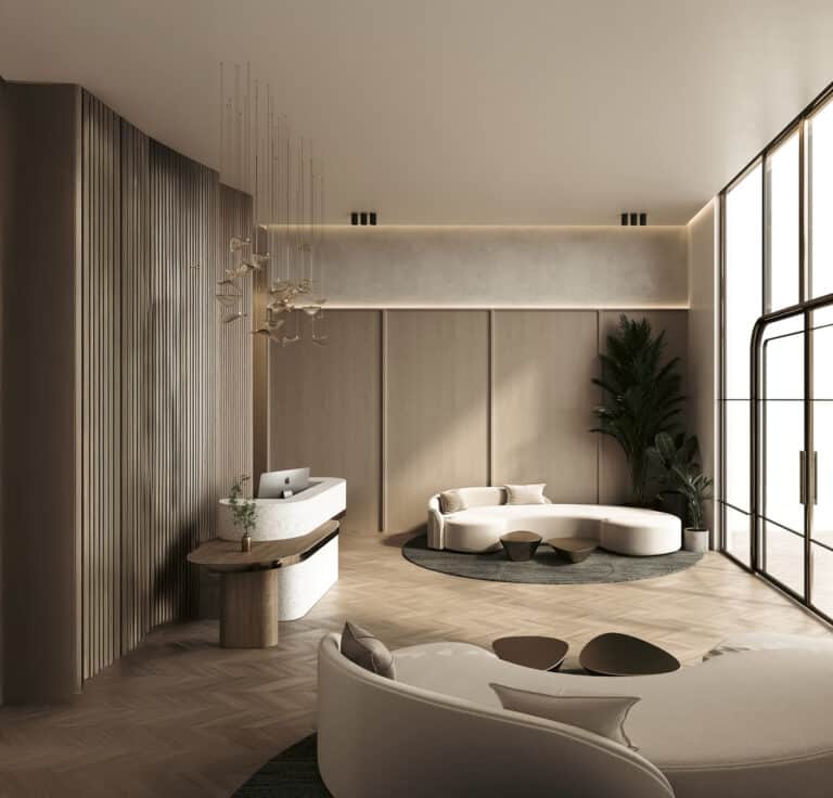 The Collective’s one and two-bedroom apartments are fully furnished with bespoke interiors and exclusive designs