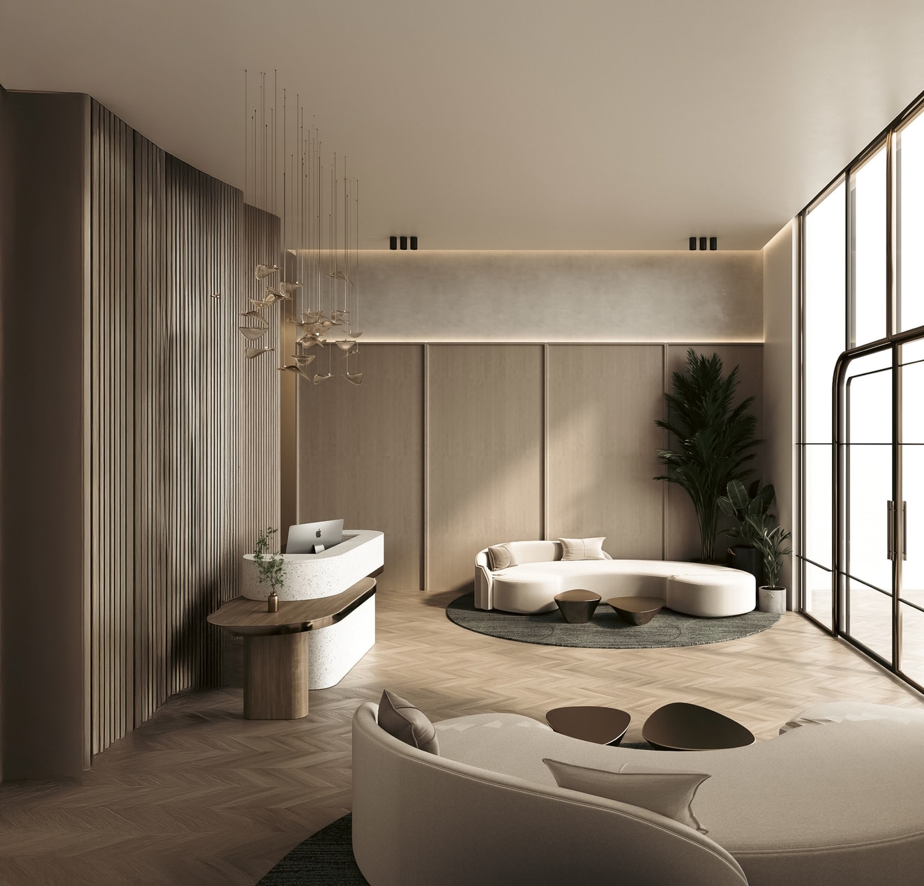 The Collective’s one and two-bedroom apartments are fully furnished with bespoke interiors and exclusive designs