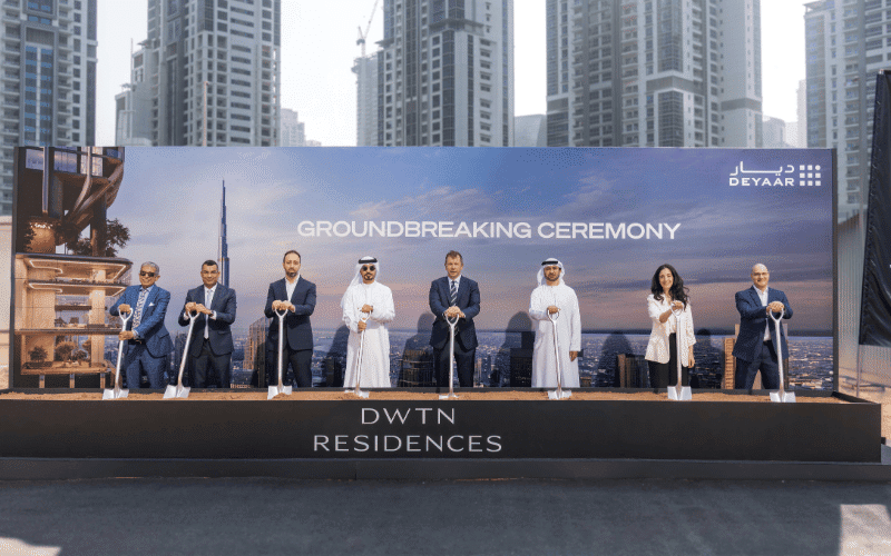 Deyaar breaks ground on DWTN Residences — A New Residential Landmark in Dubai