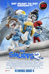 3D The Smurfs 2 (G)